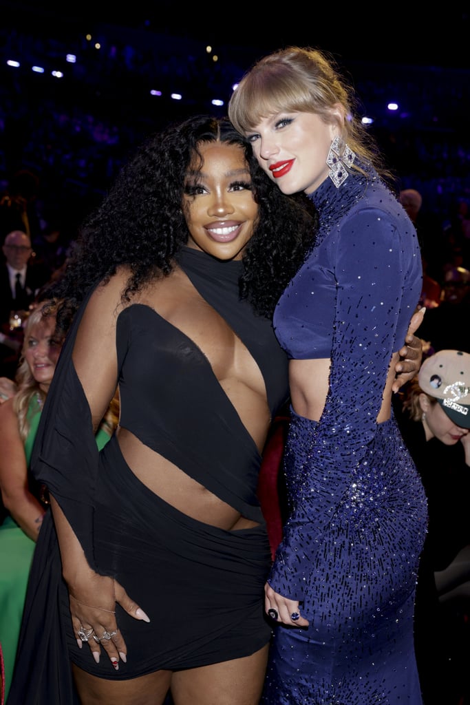Taylor Swift and SZA Hug at the Grammys | Photos