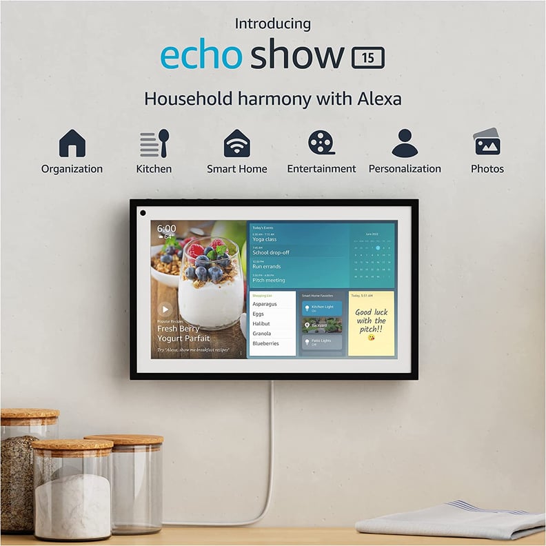 A Smart Home Hub: Echo Show 15