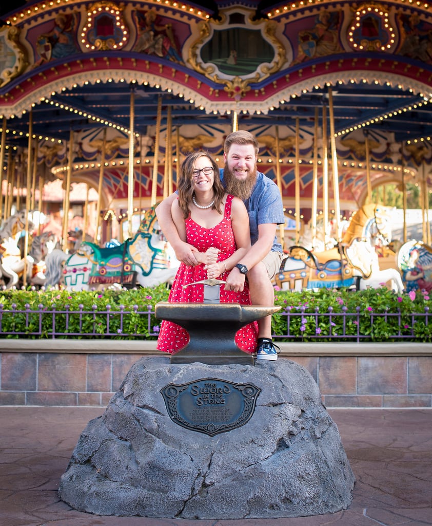 Engagement Shoot at Disney World POPSUGAR Love & Sex Photo 13
