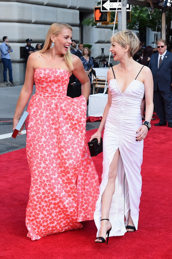 Michelle Williams and Busy Philipps at Tonys 2016