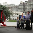 Michelle Obama Welcomes the Family's Last Christmas Tree at the White House