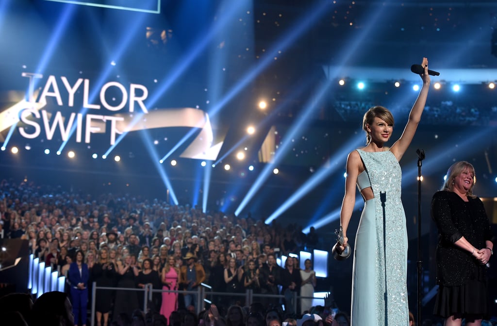 Taylor Swift With Her Mom at the ACM Awards 2015
