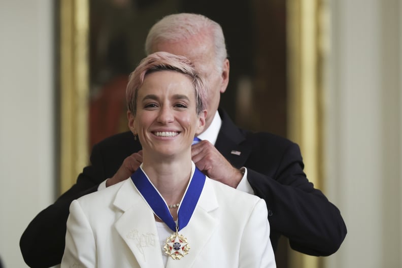 Megan Rapinoe Received the Medal of Freedom From President Joe Biden