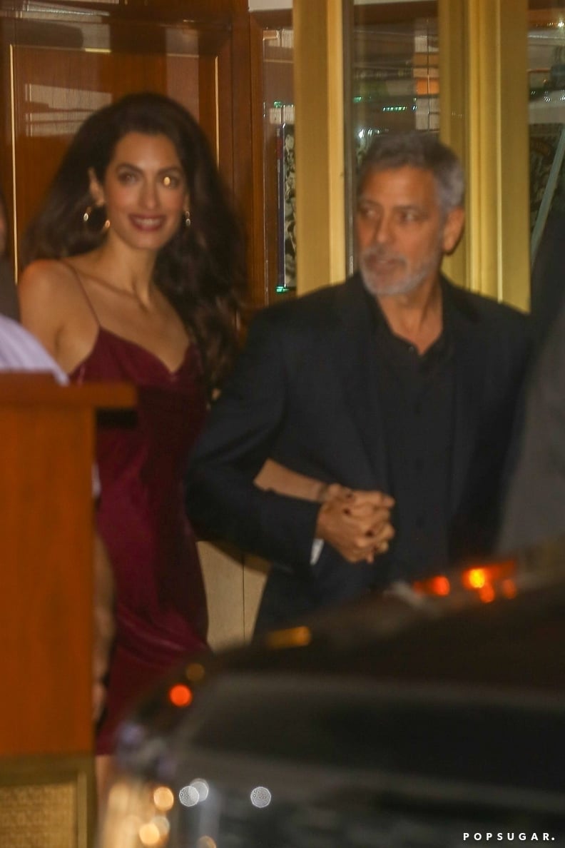 Amal and George Clooney