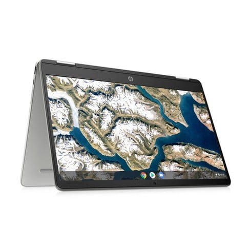 A Laptop-Tablet Hybrid: HP 14" Convertible 2-in-1 Chromebook Laptop with Chrome OS