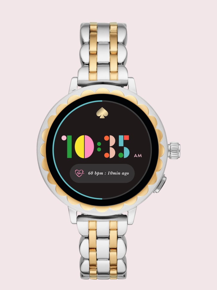 kate spade two tone smartwatch
