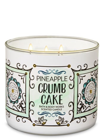 Bath and Body Works Pineapple Crumb Cake