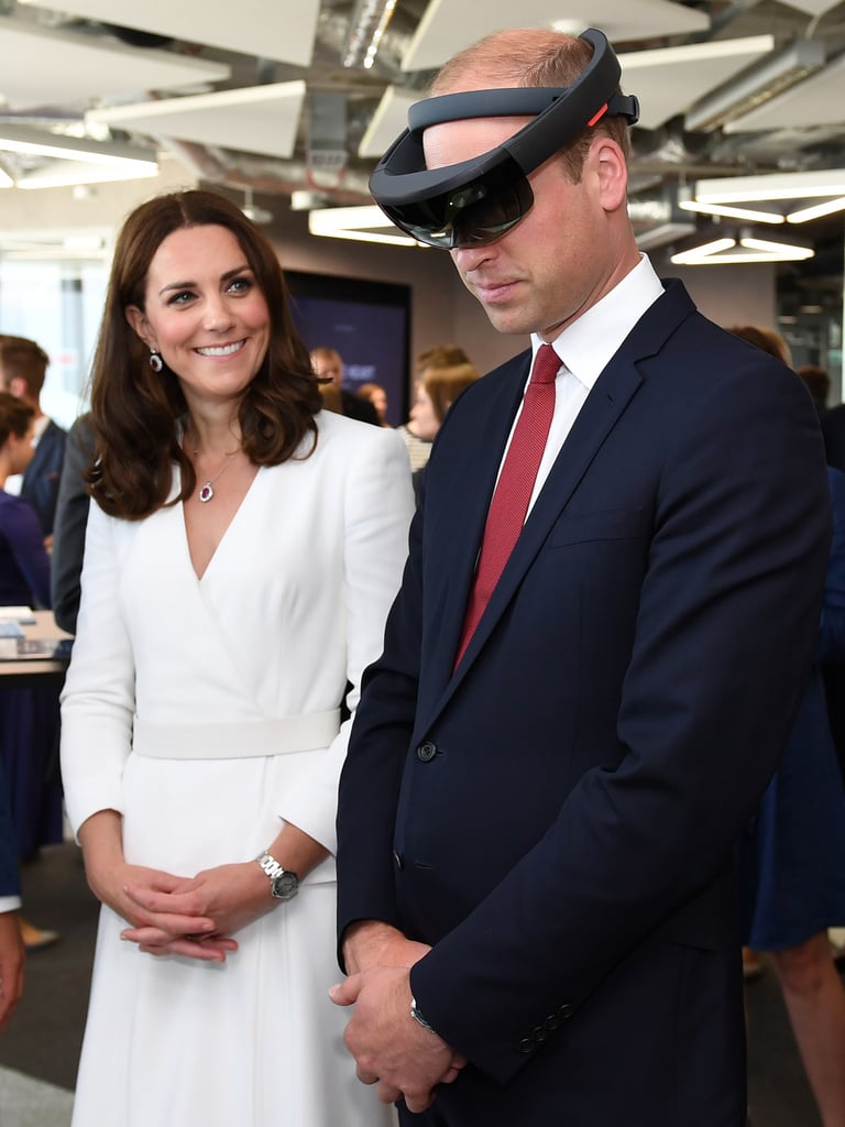 Kate Middleton Smiling at Prince William Pictures