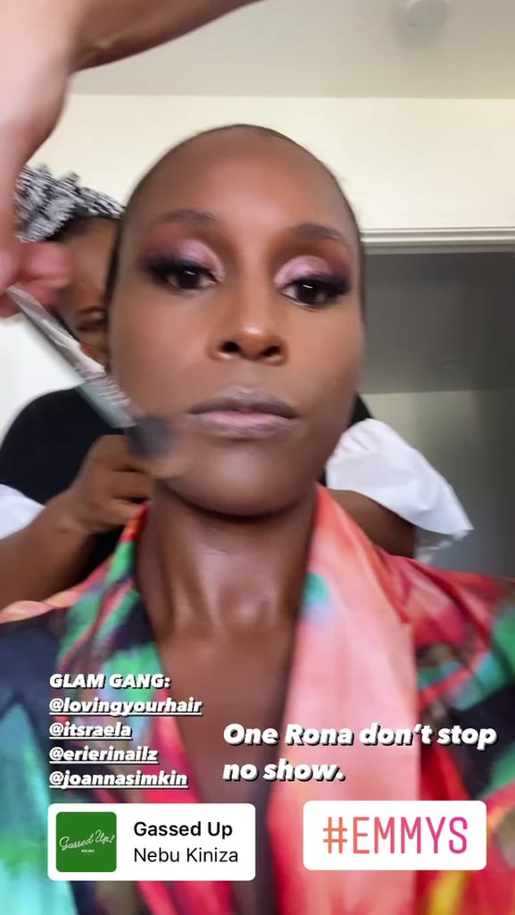Issa Rae Getting Ready For the 2020 Emmys