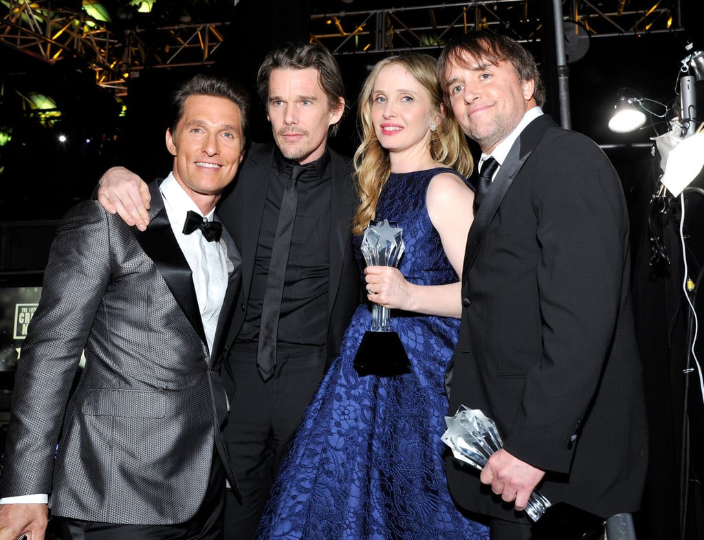Matthew McConaughey got together with Ethan Hawke, Julie Delpy, and Richard Linklater.