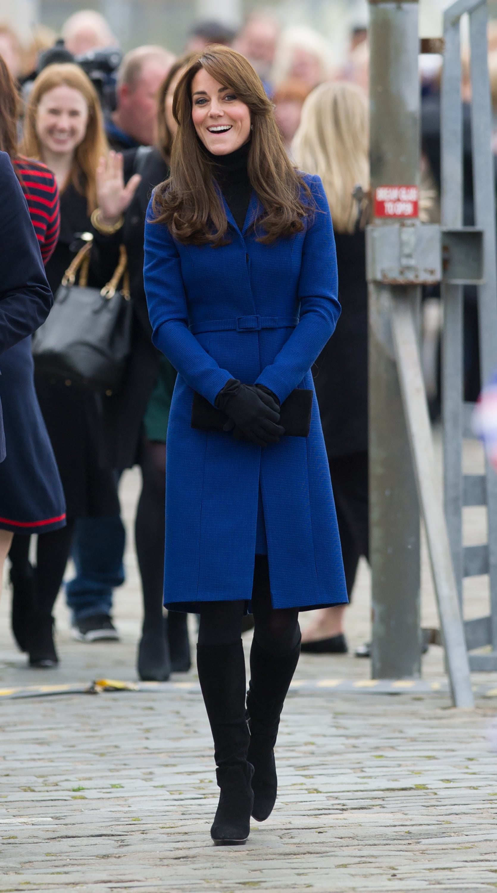 Cobalt blue outlet winter coat