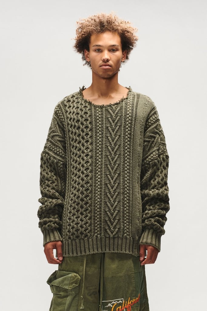 Greg Lauren Fisherman Crewneck