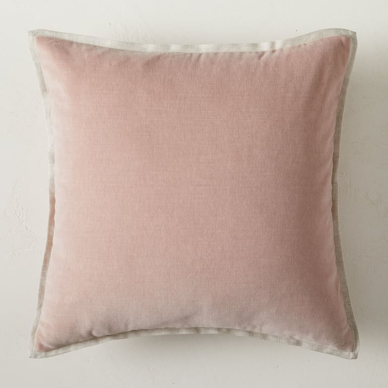 A Chic Accent Pillow: West Elm Classic Cotton Velvet Pillow Cover