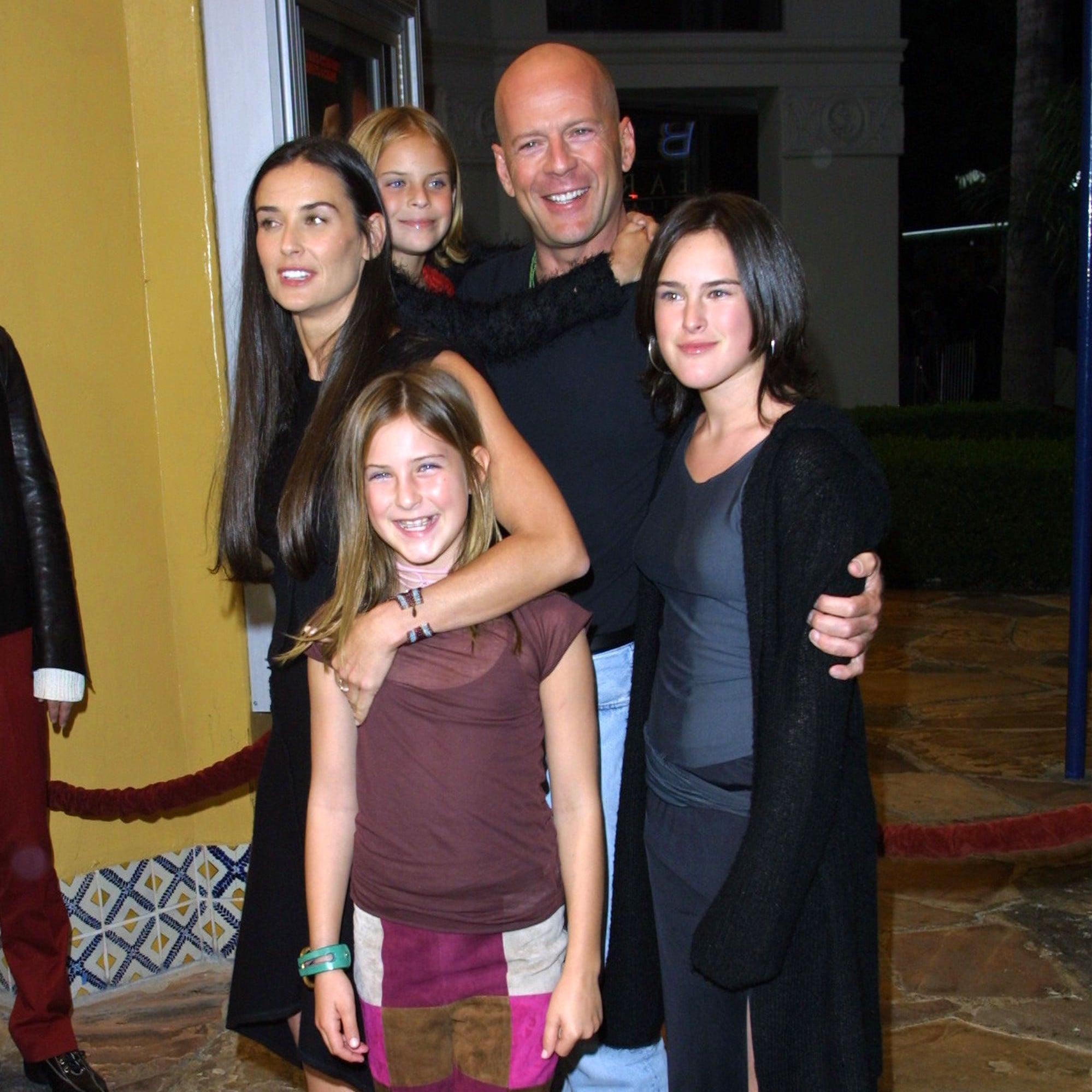 Demi Moore and Bruce Willis Family Pictures | POPSUGAR Celebrity