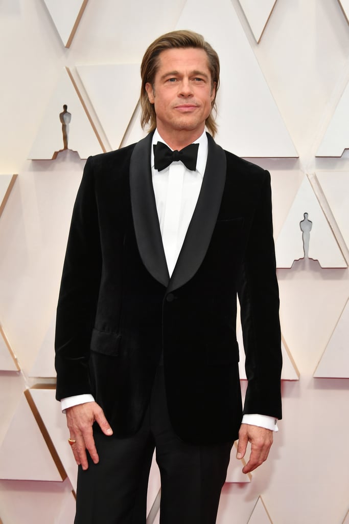 Brad Pitt at the 2020 Oscars