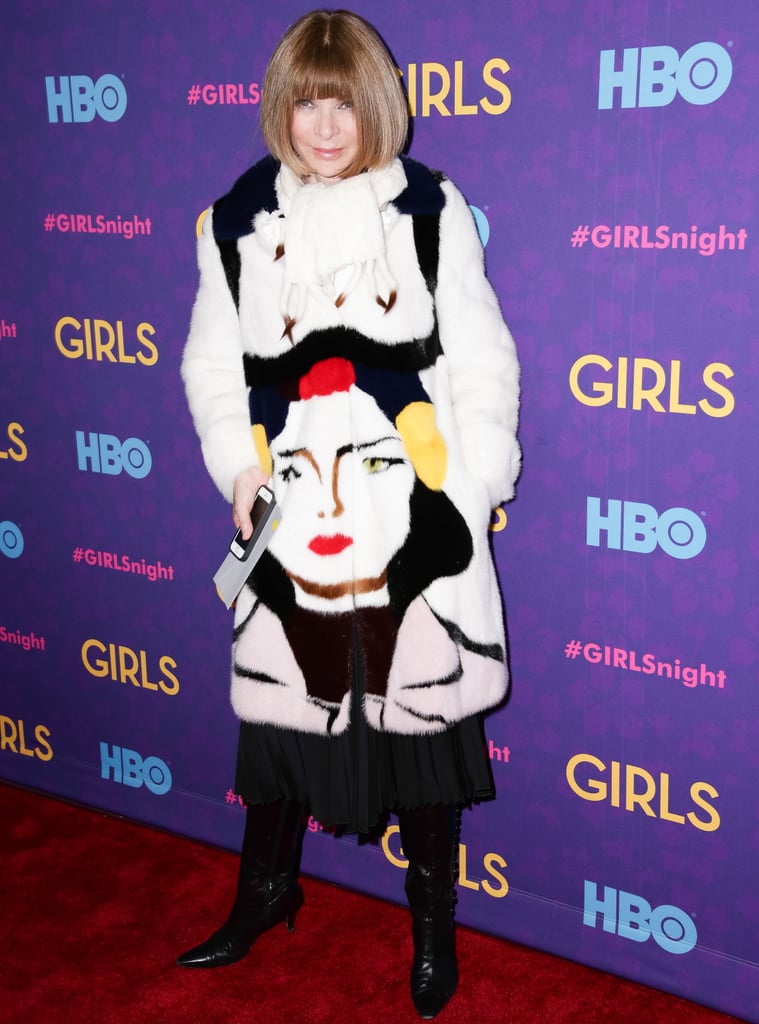 Anna Wintour at the Girls premiere.