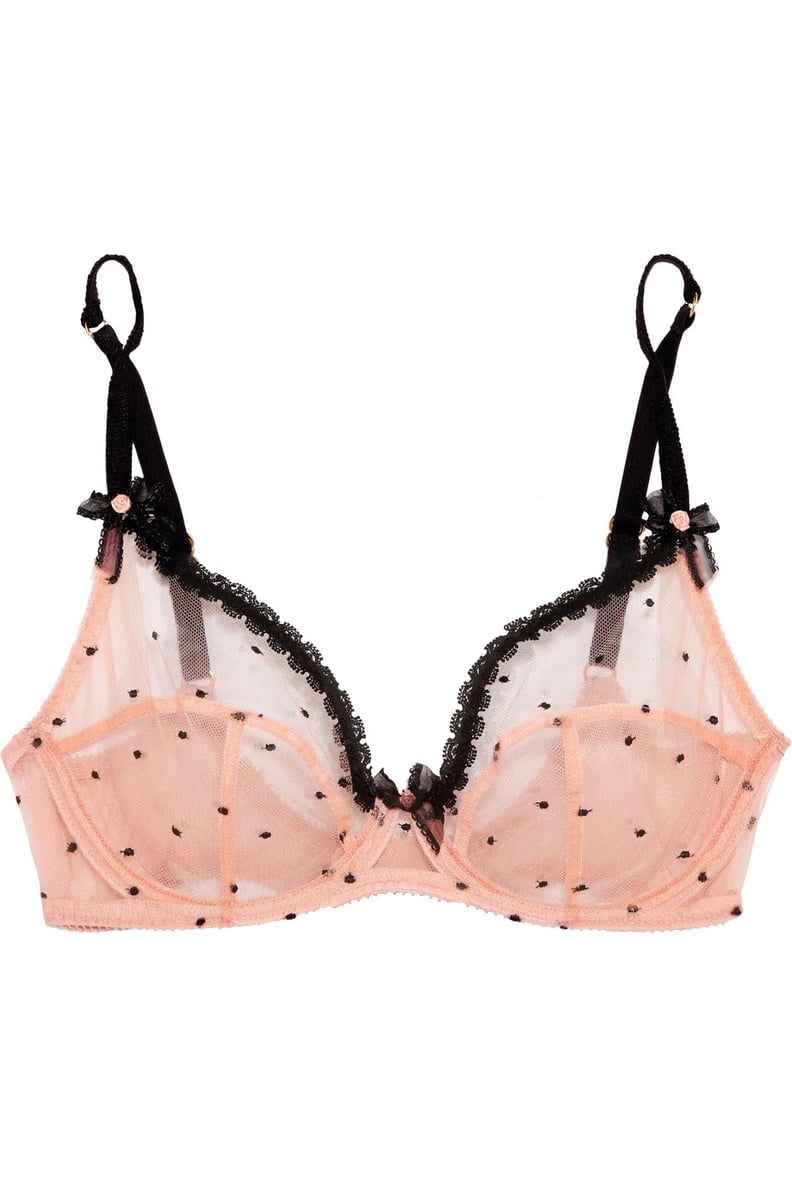 Agent Provocateur Poppie Point D'esprit Tulle Underwired Bra