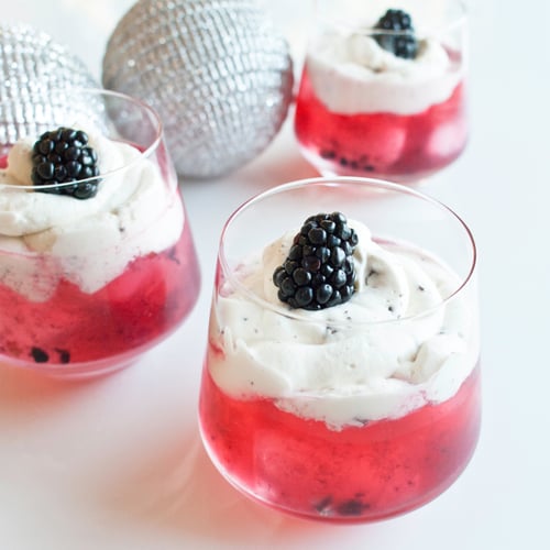 Black and Blue Cocktail POPSUGAR Food