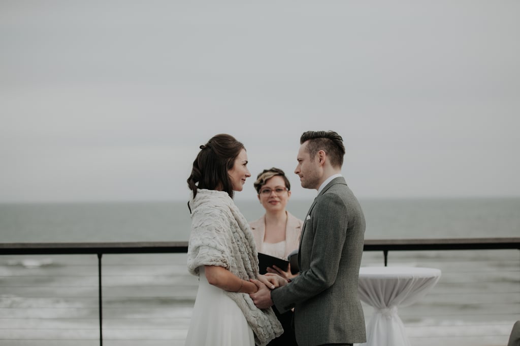 Winter Beach Elopement