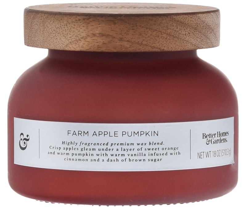 Better Homes & Gardens Farm Apple Pumpkin 18oz Scented 2-wick Candle
