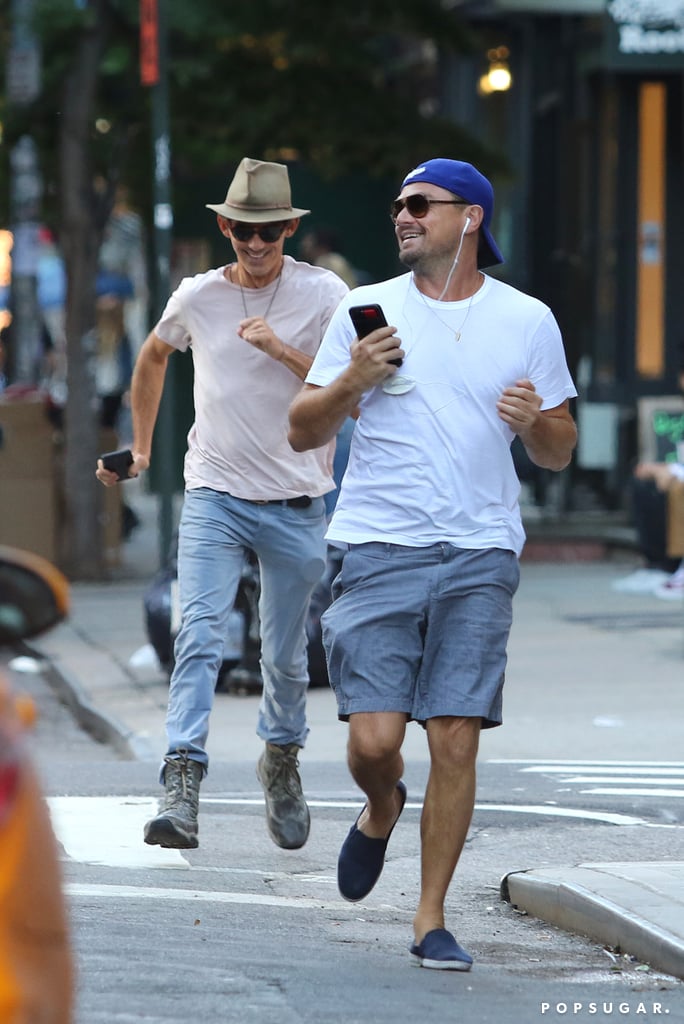 Leonardo-DiCaprio-Catching-Cab-NYC-Pictu