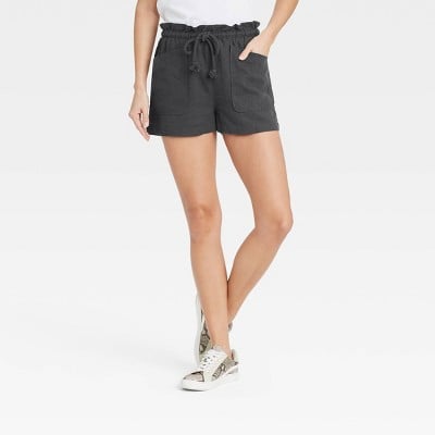 Universal Thread Mid-Rise Tie Waist Utility Shorts