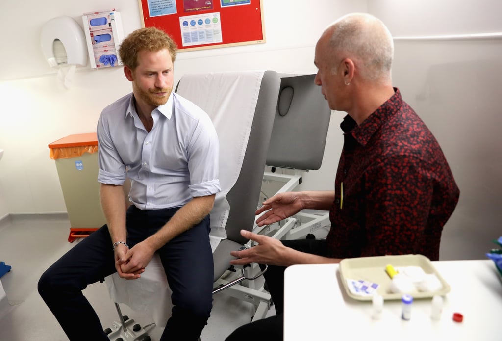 Prince Harry Gets HIV Test
