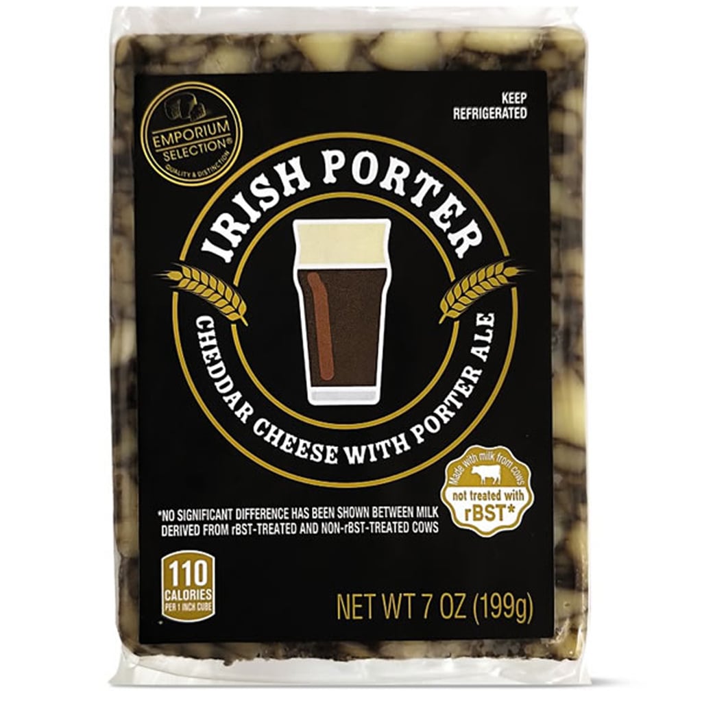 Aldi's Cheddar Cheese Made With Irish Porter Ale