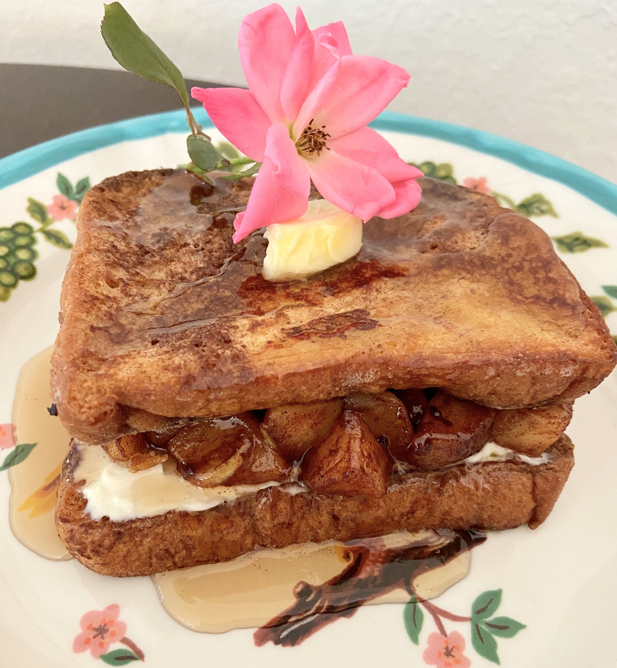 AppleCheesecakeStuffed French Toast Recipe POPSUGAR Food