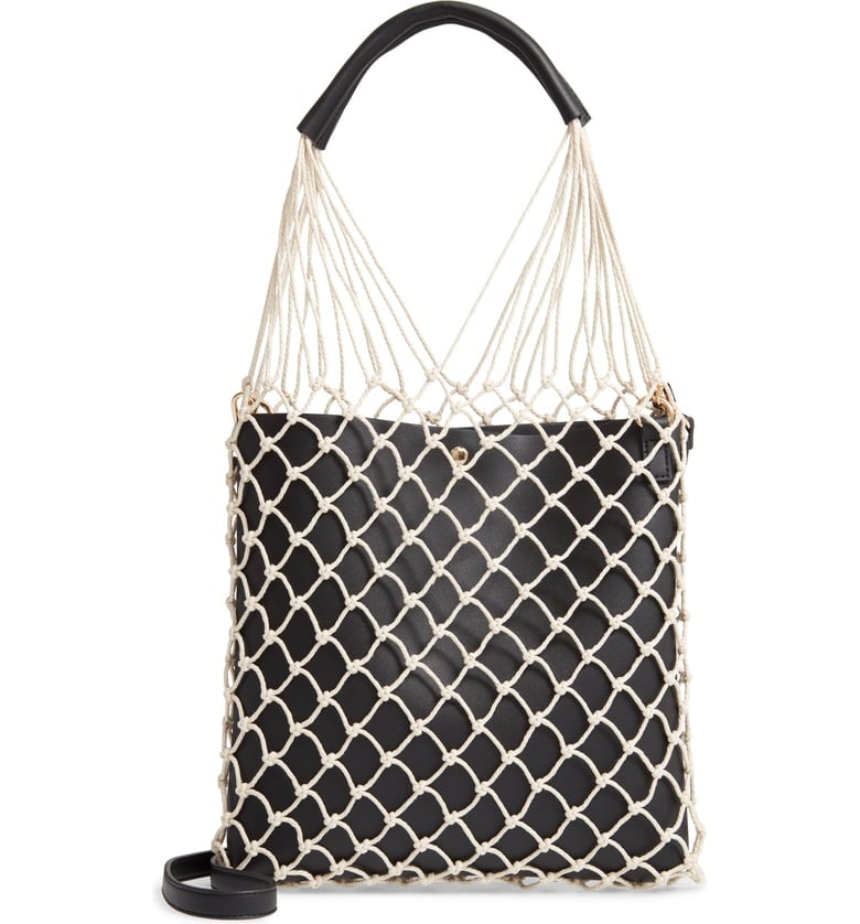 Like Dreams Knotted Faux-Leather Tote