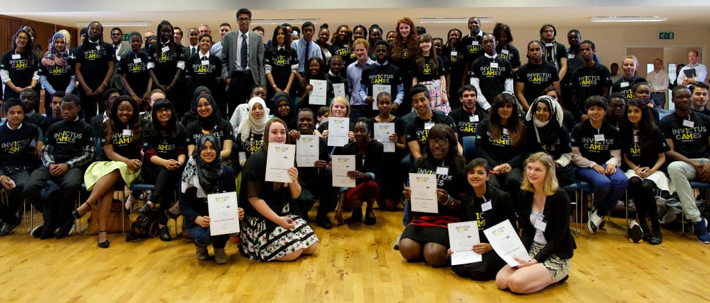 Prince Harry at Bethnal Green Academy July 2014 | Pictures