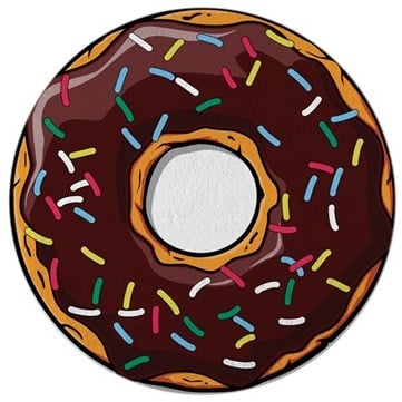 Round Towel Co. Donut Round Beach Towel ($55)