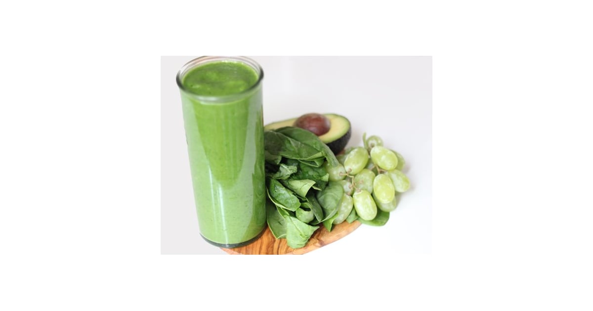 Spinach Avocado Grape Smoothie | 15 Smoothie Recipes That Prove Avocado  Makes Everything Better | POPSUGAR Fitness Photo 3
