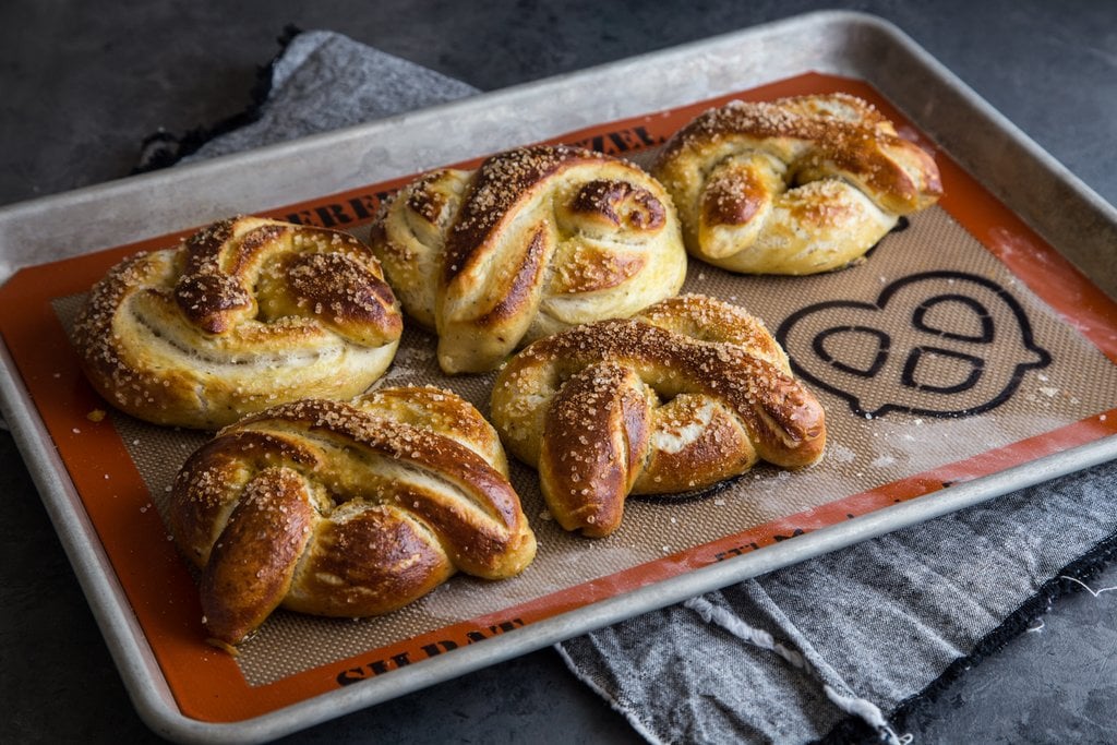 Make his famous pretzel recipe.