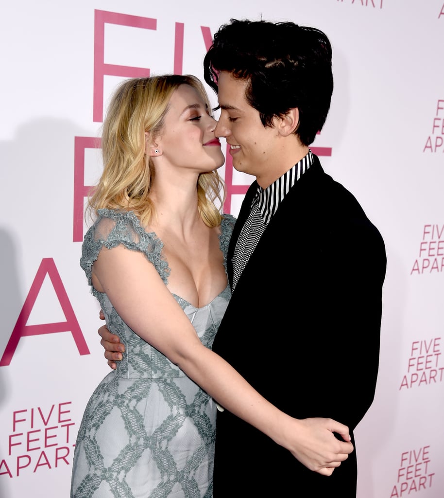 Cole Sprouse and Lili Reinhart at Five Feet Apart Premiere