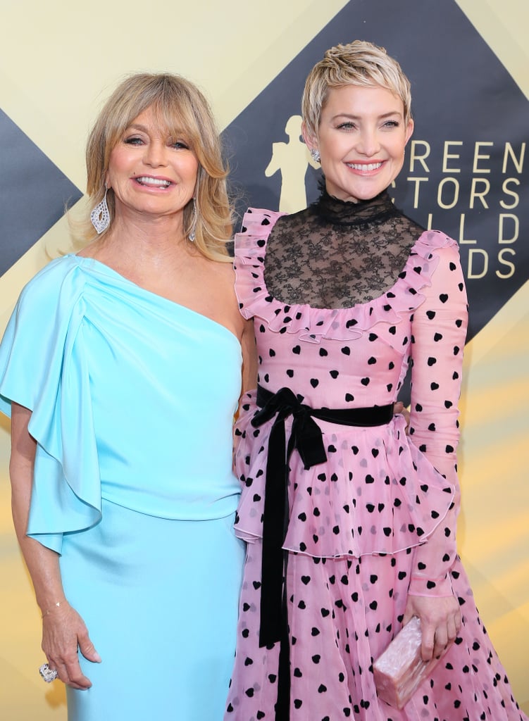 Goldie Hawn and Kate Hudson at the 2018 SAG Awards | POPSUGAR Celebrity