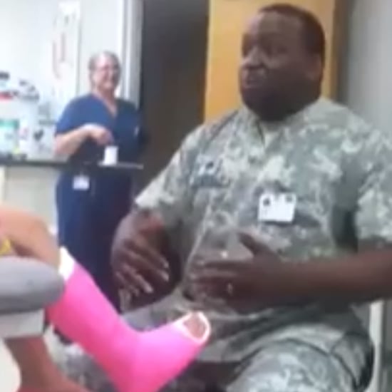 Staff Sergeant Doctor Raps For a Little Girl | Video