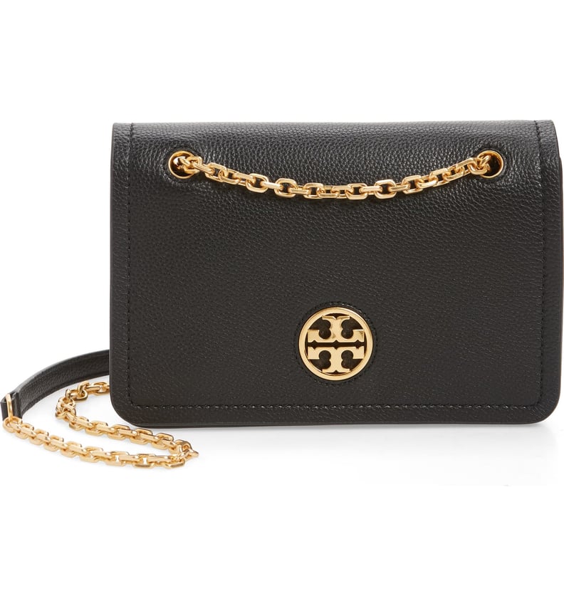 Tory Burch Carson Convertible Leather Crossbody Bag