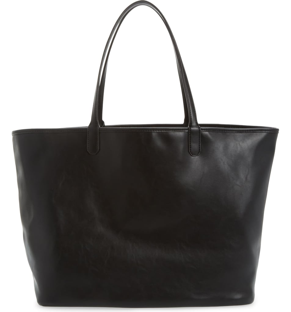 Mali + Lili Reversible Vegan Leather Tote