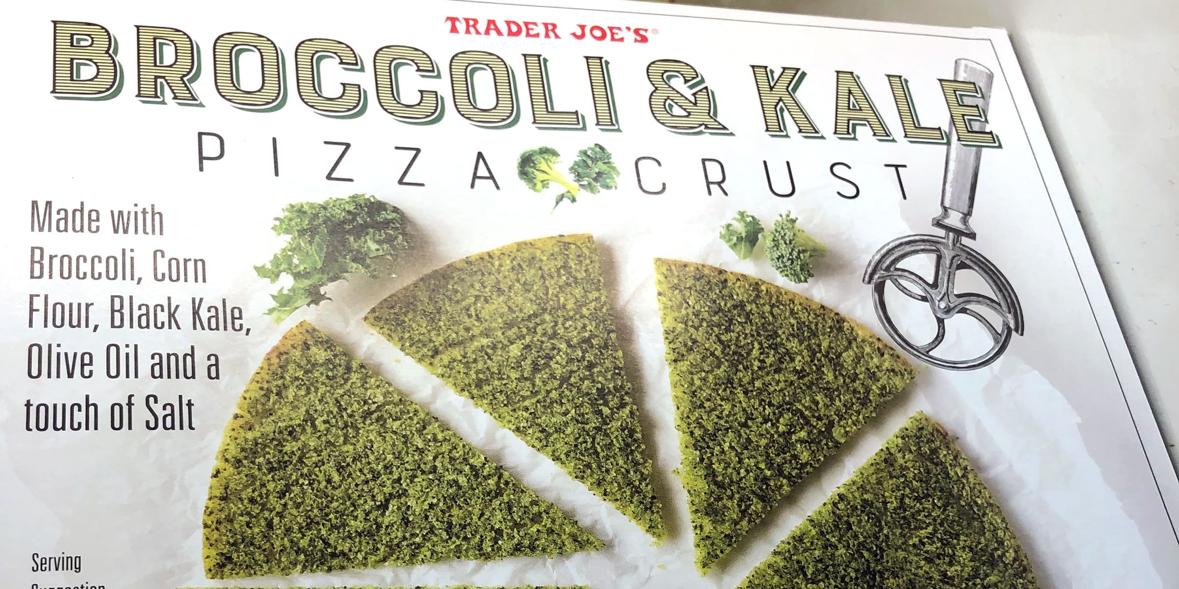 Trader Joe's Broccoli and Kale Pizza Crust Review POPSUGAR Fitness