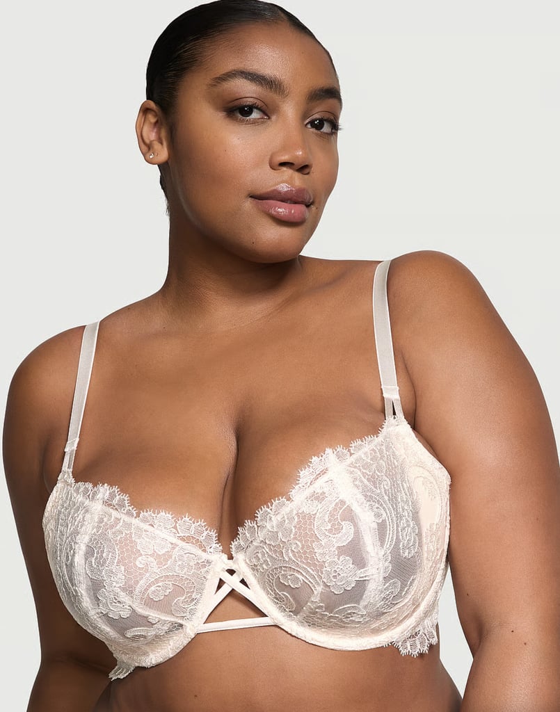 Victoria's Secret Wicked Unlined Boho Floral Embroidery Balconette Bra