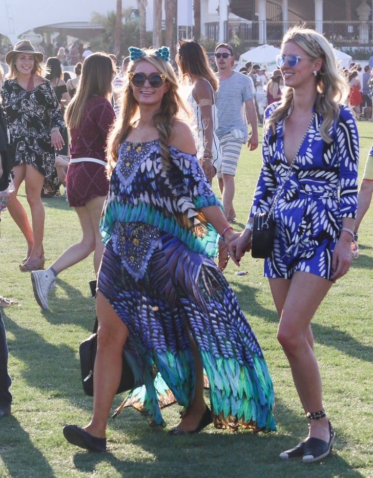 Paris and Nicky Hilton | Celebrities at Coachella 2015 | Pictures ...