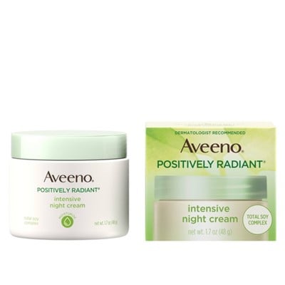 Aveeno Positively Radiant Intensive Night Cream With Vitamin B3