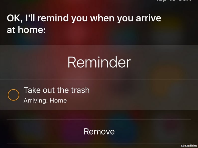 You can now set reminders based on location. Siri Tips iOS 9