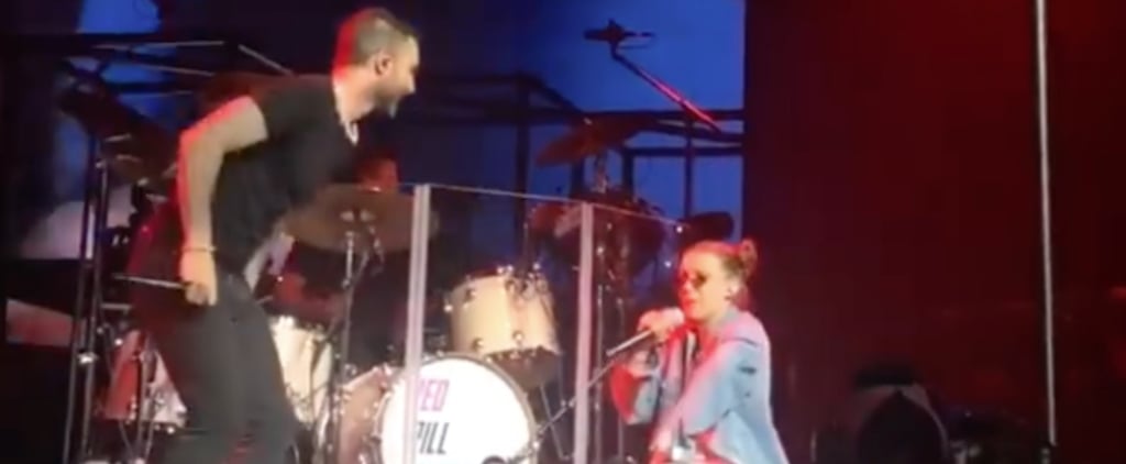 Millie Bobby Brown Singing on Stage With Maroon 5