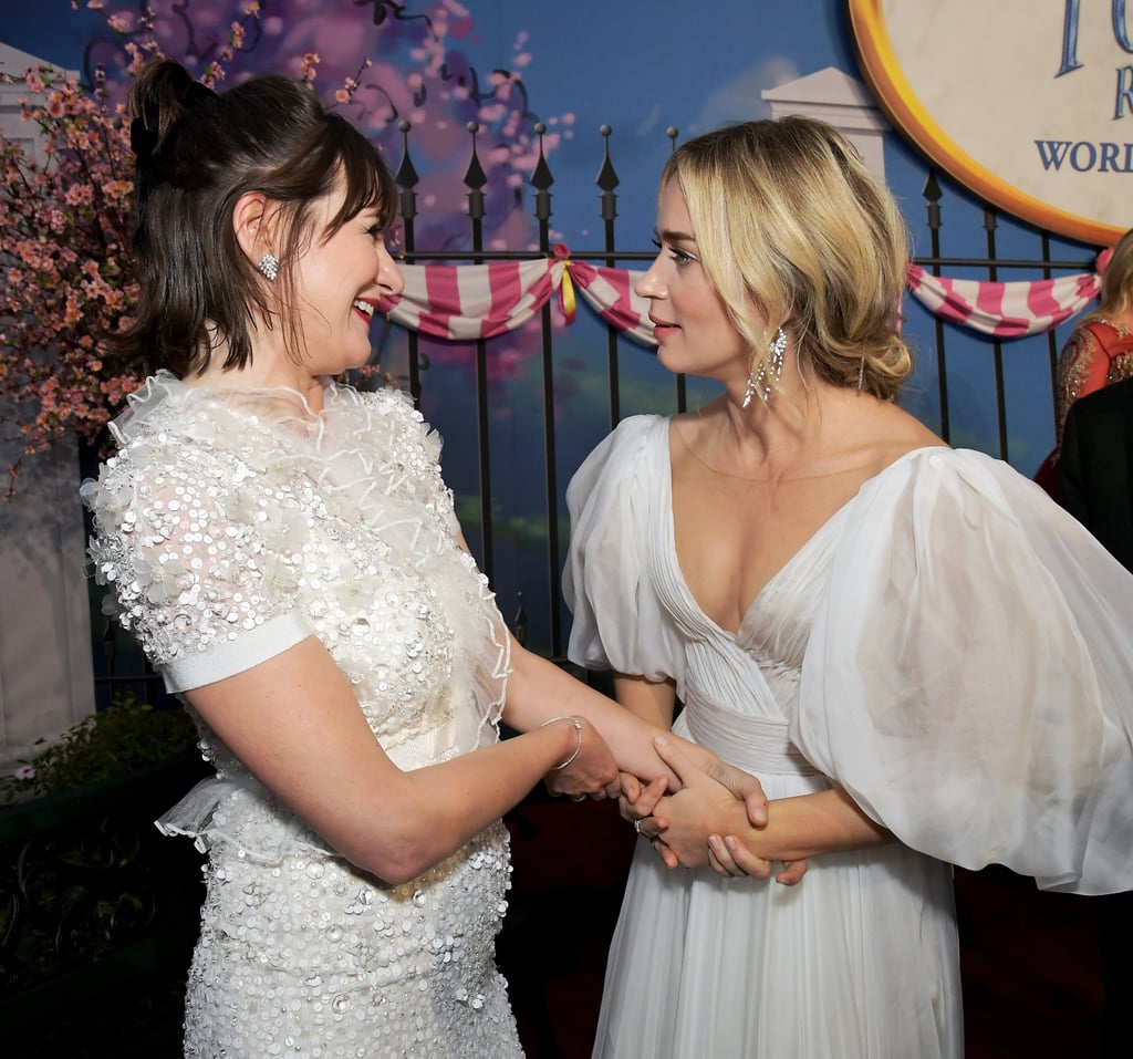 Emily Blunt and John Krasinski Mary Poppins Premiere Photos
