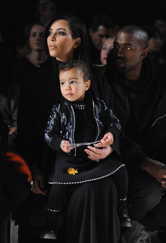 North West Wearing Alexander Wang