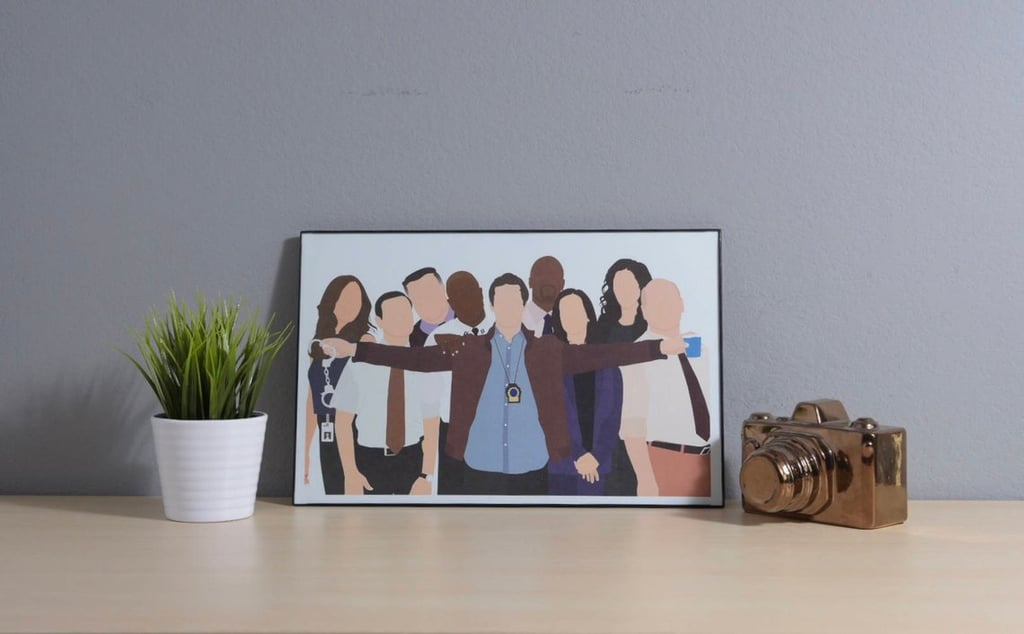 Brooklyn Nine-Nine Minimalist Wall Art
