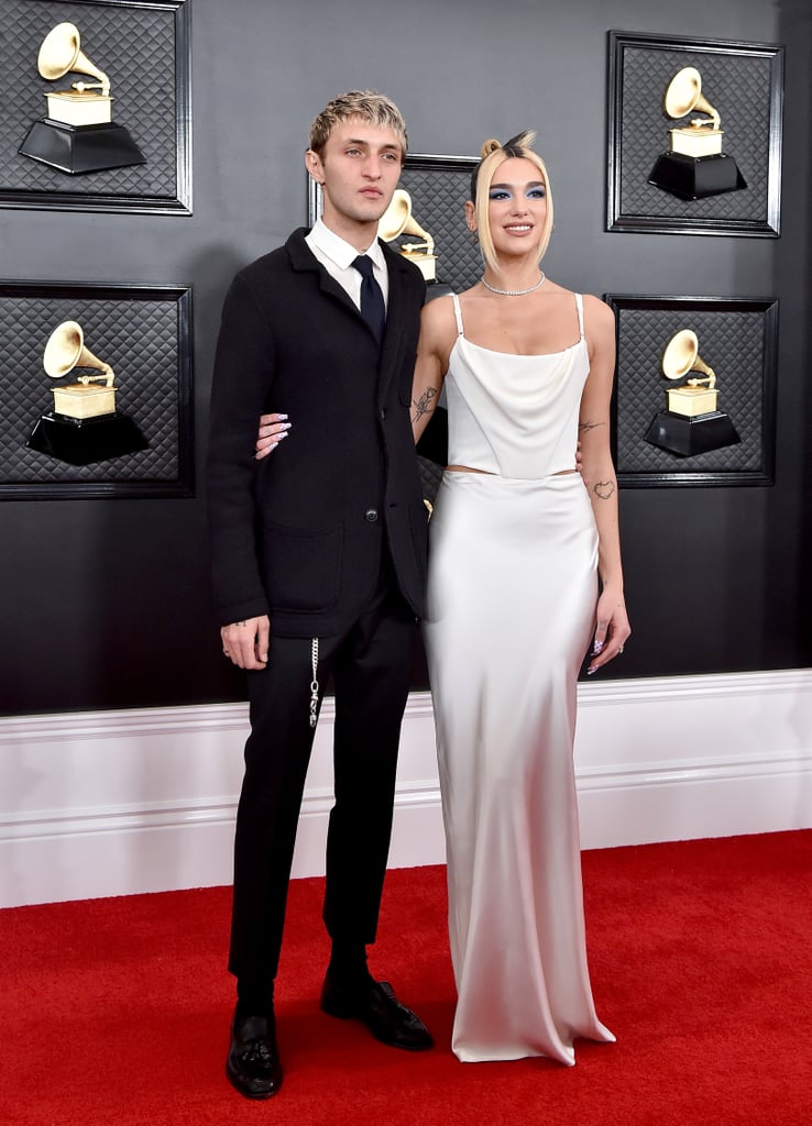 The couple looked like '90s goals in their 2020 Grammys outfits.