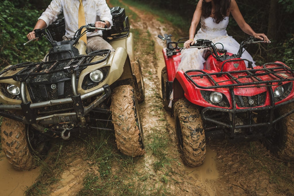 Muddy Trash-the-Dress Shoot